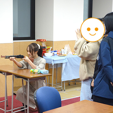 友達とツーショット