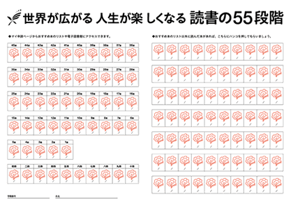 読書の55段階 段位表